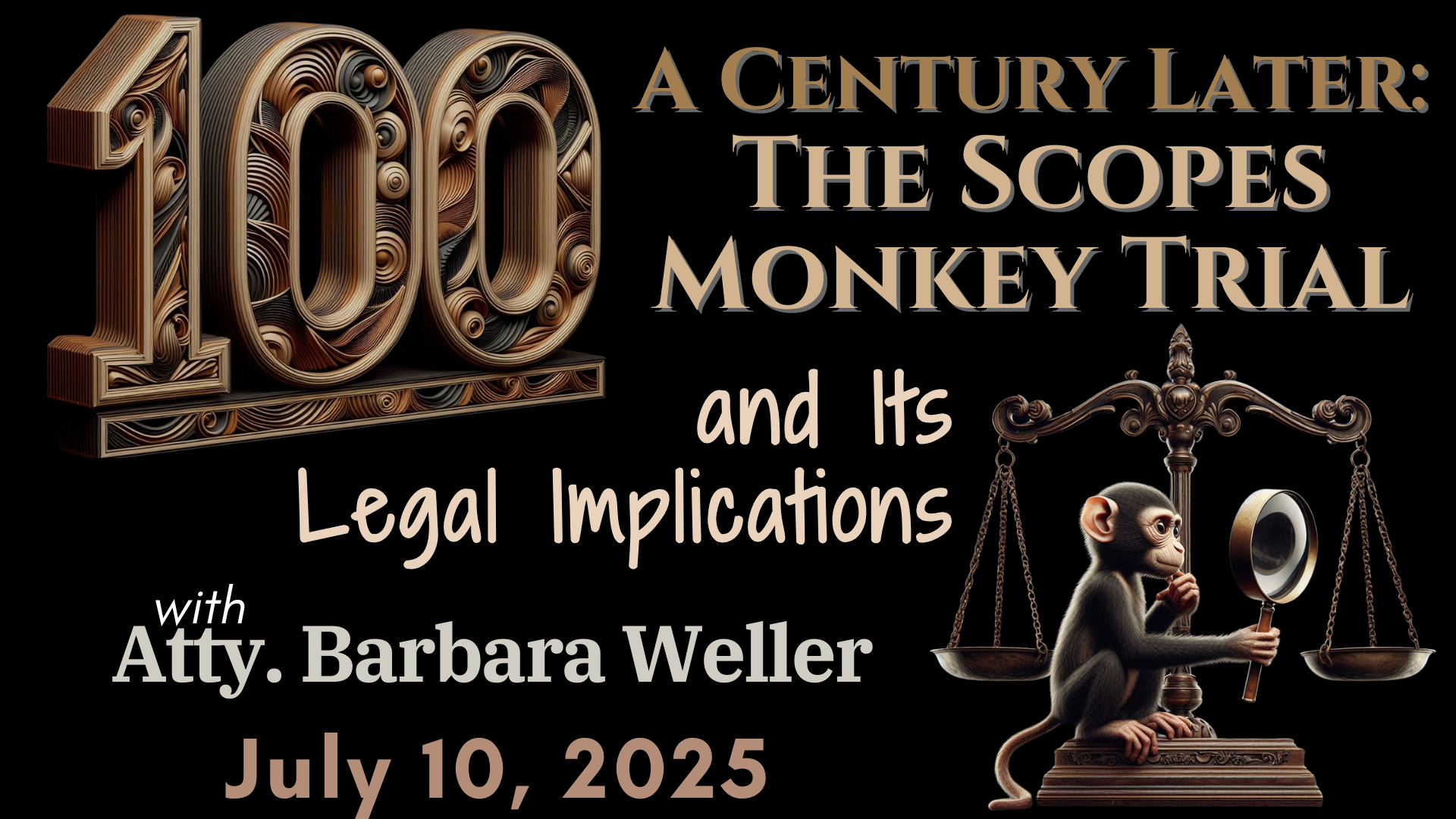 A Century Later: The Scopes Monkey Trial and Its Legal Implications